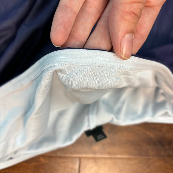 NWT Wild Fable Mesh Strapless Tube Midi Bodycon Dress Blue Women's Size XL - Picture 3 of 8